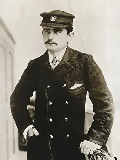 Upper Class Prints: Howard Gould was the yachtsman and auto racing son of railroad tycoon