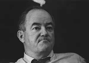 Hubert Prints: Hubert Humphrey, was Vice President of the United States in the Lyndon Johnsons 1965-1969 administration