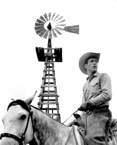 Horseback Prints: HUD, Paul Newman, 1963, TM & Copyright (c) 20th Century Fox Film Corp