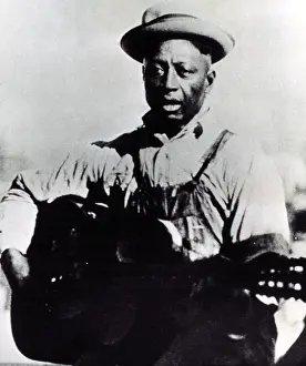 Blues Prints: HUDDIE LEADBELLY LEADBETTER. Courtesy: CSU Archives / Everett Collection
