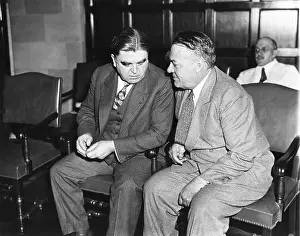 John L Prints: Hugh Johnson, NRA administrator with John L