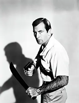 Dagger Prints: HUK!, George Mongtomery, 1956