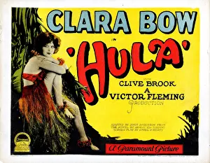 Images Dated 2nd September 2015: HULA, Clara Bow, title lobbycard, 1927