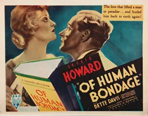 Morrlobb1 Prints: OF HUMAN BONDAGE, Bette Davis, Leslie Howard, 1934