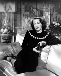 Sofa Prints: HUMORESQUE, Joan Crawford, in a dress by Adrian, 1946