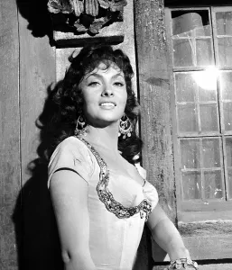 Dangling Earrings Prints: THE HUNCHBACK OF NOTRE DAME, Gina Lollobrigida, 1956