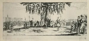 Violent Prints: The Hung. Table 11. Illustration from 'The miseries of war'