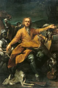 Deer Prints: The Hunter, by Giuseppe Maria Crespi know as Spagnuolo (or Spagnolo)