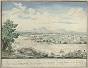 Folk Art Prints: Hunting Hippos along the Plettenberg River