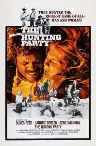 Candice Prints: THE HUNTING PARTY, US poster, center from left: Oliver Reed, Candice Bergen, 1971