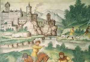 Hunting Prints: Hunting scenes, by Lombard Anonymous Artist