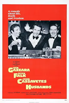 Freedom Prints: HUSBANDS, US poster art, from left: Peter Falk, Ben Gazzara, John Cassavetes, 1970