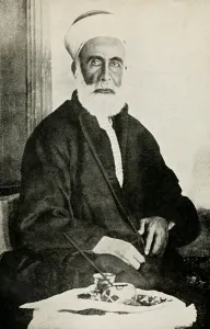 Rulers Prints: Hussein bin Ali, Sharif of Mecca, was a descendant of the Prophet Muhammad, c. 1915