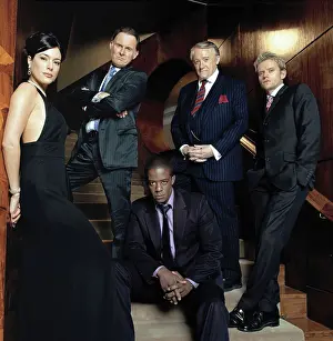 Television Prints: HUSTLE, from left: Jaime Murray