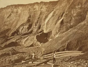 Erosion Prints: Hydraulic gold mining near Dutch Flat