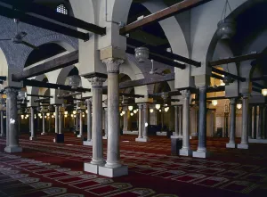 Colonnade Prints: Hypostyle chamber, by Fatimid craftsmen