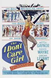 Biography Prints: THE I DON'T CARE GIRL, US poster art