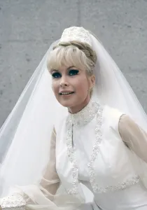 Wedding Dress Prints: I DREAM OF JEANNIE, Barbara Eden, ('The Wedding, aired December 2, 1969), 1965-1970