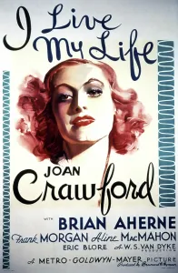 Crawford Prints: I LIVE MY LIFE, Joan Crawford, 1935