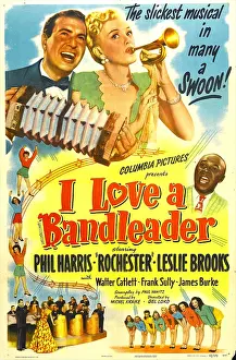 Dancers Prints: I LOVE A BANDLEADER, US poster