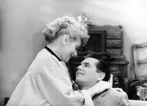 I LOVE LUCY, from left: Lucille Ball, Desi Arnaz, 1951-57