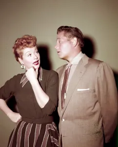 Arnaz Prints: I LOVE LUCY, from left, Lucille Ball, Desi Arnaz, ca. mid-1950s