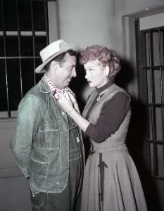 Ball Prints: I LOVE LUCY, from left: Tennessee Ernie Ford