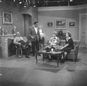 Ball Prints: I LOVE LUCY, from left: William Frawley