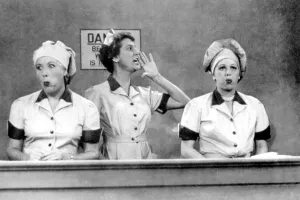 Classic Tv Prints: I LOVE LUCY, Vivian Vance, Elvia Allman