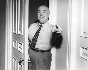 High Waisted Prints: I LOVE LUCY, William Frawley on-set, 1951-57