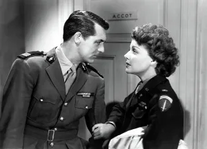 Holding Arm Prints: I WAS A MALE WAR BRIDE, Cary Grant