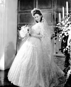 Wedding Dress Prints: I MARRIED A WITCH, Susan Hayward, 1942