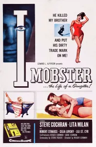 I MOBSTER, US poster art, left inset: Lili St. Cyr; right inset: Lita Milan, Steve Cochran, 1958