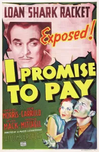 Carrillo Prints: I PROMISE TO PAY, US poster art