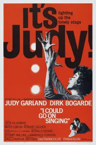 Bogarde Prints: I COULD GO ON SINGING, US poster art