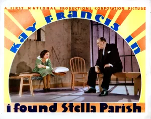 Lawyer Prints: I FOUND STELLA PARISH, Kay Francis, (left), 1935