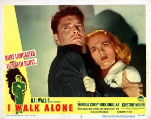 Lizabeth Prints: I WALK ALONE, from left, Burt Lancaster, Lizabeth Scott, 1948