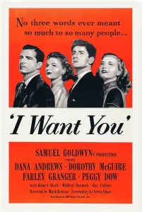 Granger Prints: I WANT YOU, US poster art, from left: Dana Andrews
