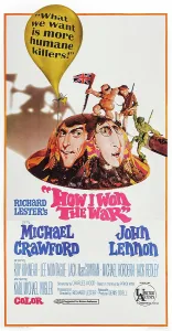 Eye Glasses Prints: HOW I WON THE WAR, l-r: Michael Crawford, John Lennon on poster art, 1967