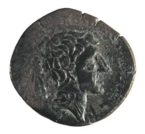 Iberian Prints: Iberian coin of the city of Saitabi (Jtiva)