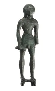 Ertical Prints: Iberian ex-voto: Warrior. 3rd BC
