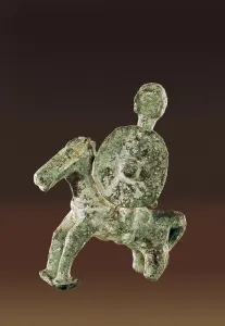 Iberian Prints: Iberian Horseman with a shield