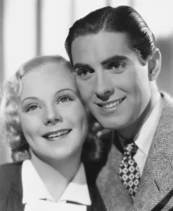 Images Dated 25th February 2016: THIN ICE, from left: Sonja Henie