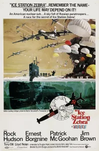 Parachute Prints: ICE STATION ZEBRA, US poster, 1968