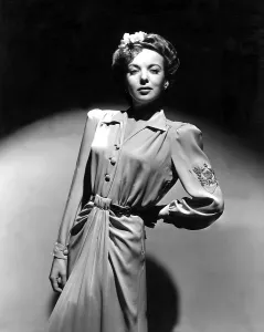 Dress Prints: IDA LUPINO, portrait