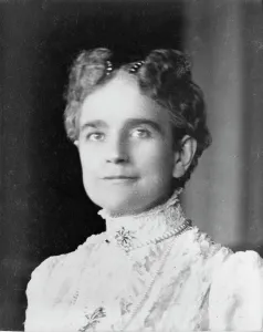 Images Dated 12th September 2007: Ida Saxton McKinley (1847-1907), First Lady 1897-1901, May 23, 1900