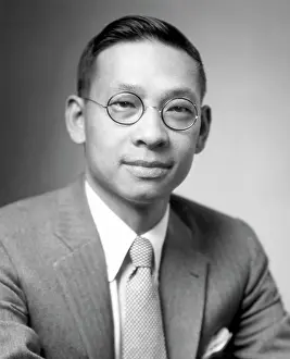 History Prints: Ieoh Ming Pei, (aka I.M. Pei), Chinese-American modernist architect