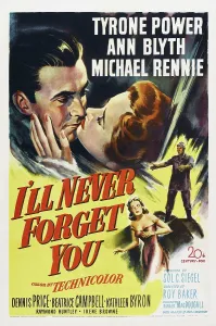 Power Prints: I'LL NEVER FORGET YOU, US poster art