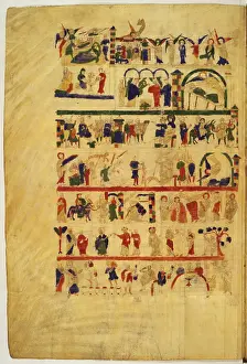Band Prints: Illuminated Page of the Bible of Ripoll