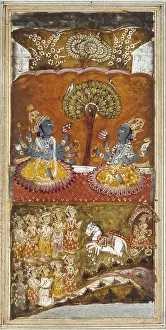 Carts Prints: Illustration of the Bhagavata Purana